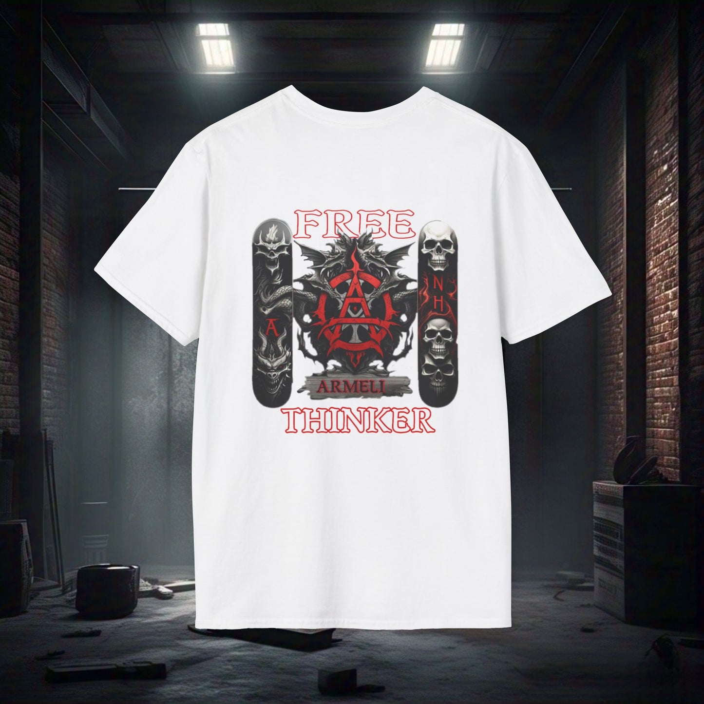 ARMELI- "Free Thinker" Unisex Softstyle T-Shirt