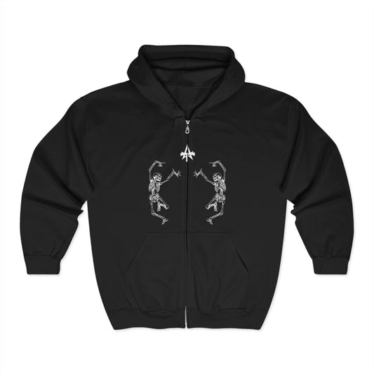ARMELI - Skeleton Dance Full Zip Hoodie