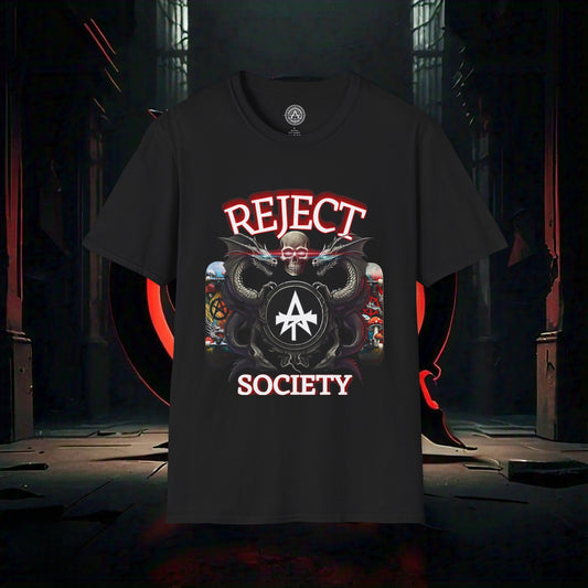 Rebellious Art Unisex Softstyle T-Shirt with Bold Graphics