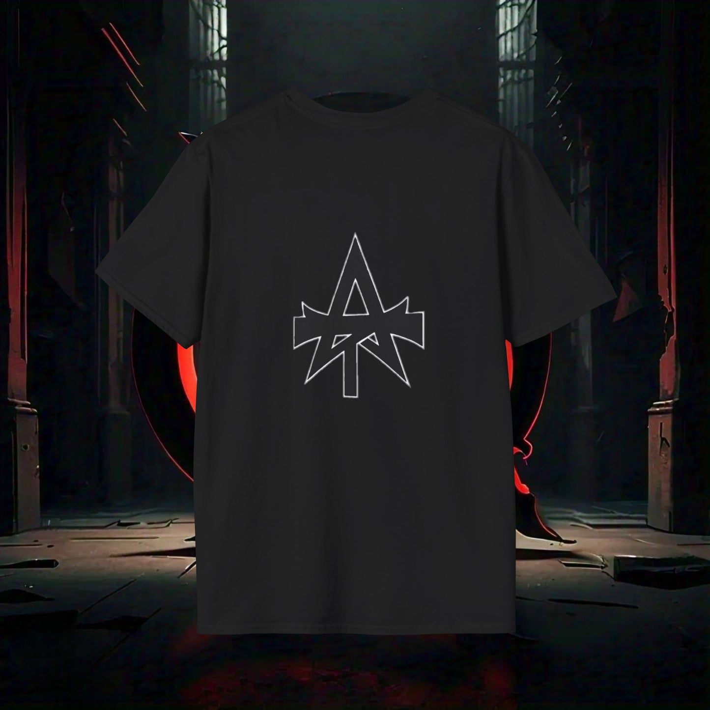 Rebellious Art Unisex Softstyle T-Shirt with Bold Graphics